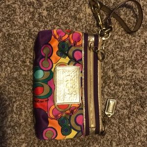 Coach poppy purse